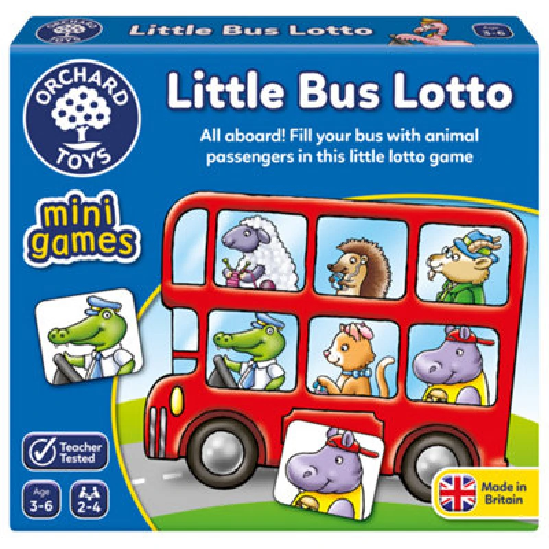 Image of Orchard Toys Little Bus Lotto Multi unisex