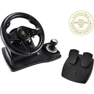 image of Subsonic Superdrive GS500 Gaming Racing Wheel and Pedals