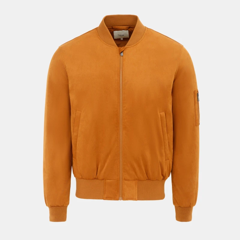 Image of Firetrap Suede Jacket Mens Tan male S