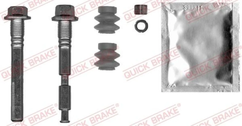 Image of QUICK BRAKE Guide sleeve kit, brake caliper QUICK BRAKE 113-0024X