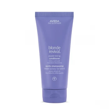 image of Aveda blonde revival purple toning conditioner - 200ml