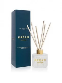 image of Katie Loxton Sentiment Reed Diffuser Live To Dream White Orchid And Soft Cotton 100Ml