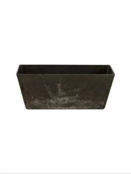 image of Balcony Trough Planter Ella Black H17Cm D55Cm