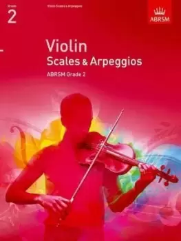 Image of Violin Scales & Arpeggios, ABRSM Grade 2 by ABRSM