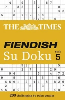 Image of The Times Fiendish Su Doku Book 5 by The Times Mind Games Paperback