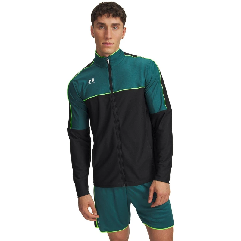 Image of Under Armour UA Chlngr Track Jkt Sn63 Rack Green/Whit male S
