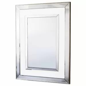 Image of Crossland Grove Hayes Rectangle Mirror Champagne - 685 x 25 x 900mm