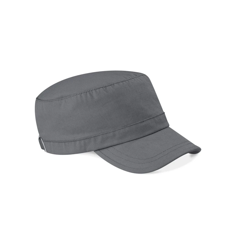 Image of Beechfield Beechfield Men Army Cap in Mid Grey Mid Grey One Size Male 5063377392739