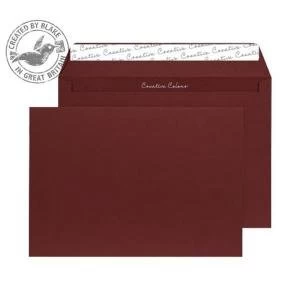 image of Creative Colour Bordeaux Peel and Seal Wallet C4 229x324mm Ref 422