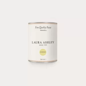 Image of Laura Ashley Eggshell Paint Sunshine 750ml