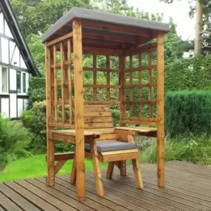 Image of Wentworth Single Arbour - Burgundy - Burgundy