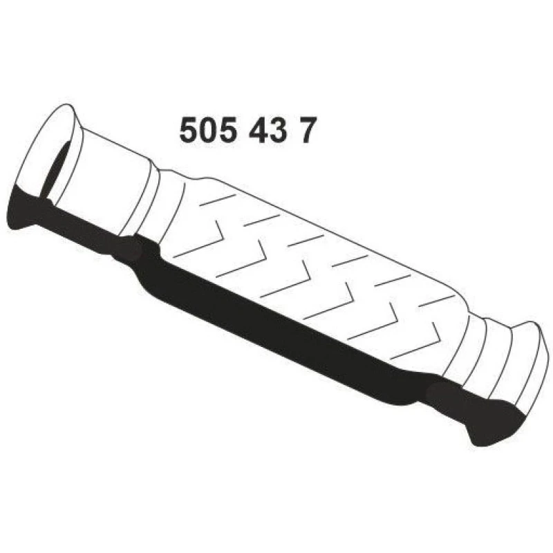 Image of ERNST 505437 Exhaust Pipe Front Exhaust Pipe (17)