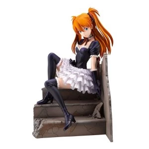 Image of Neon Genesis Evangelion PVC Statue 1/7 Asuka Sohryu Langley Gothic & Lolita Costume ver. 18 cm
