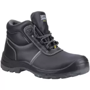 image of Safety Jogger Mens Nappa Leather Safety Boots (10.5 UK) (Black)