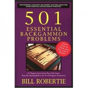 Image of 501 Essential Backgammon Problems. by Bill. Robertie Book
