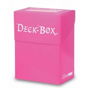 Image of Ultra Pro Bright Pink Trading Card Deck Box