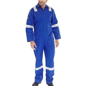 image of Click Fireretardant 44 Nordic Design Boiler suit Royal Blue