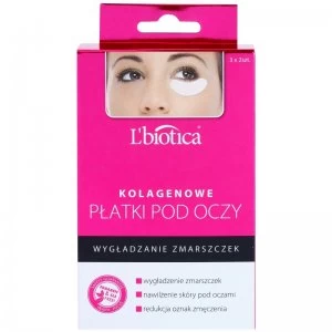 Image of L'biotica Masks Collagen Eye Mask with Anti Ageing Effect 6 pc