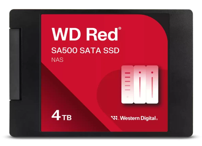 Image of Western Digital RED SSD 4TB 2.5IN 7MM WDS400T2R0A