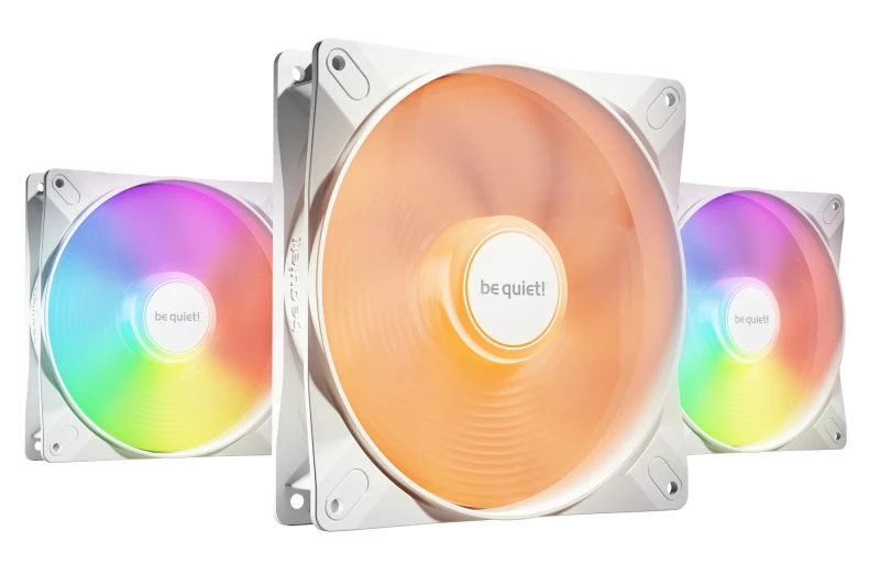 Image of be quiet Light Wings LX ARGB 140mm PWM Triple Fan Pack - White