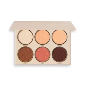 image of Revolution Pro Glam Mood Eyeshadow Palette Golden Hour