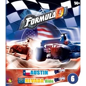 Image of Formula D Expansion 6 Nevada/Austin Board Game