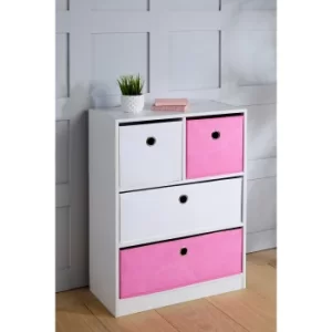 Image of Jazz 2+2 Cube Storage Unit with Drawers