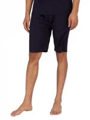 image of Retro Shield Jersey Pyjama Shorts