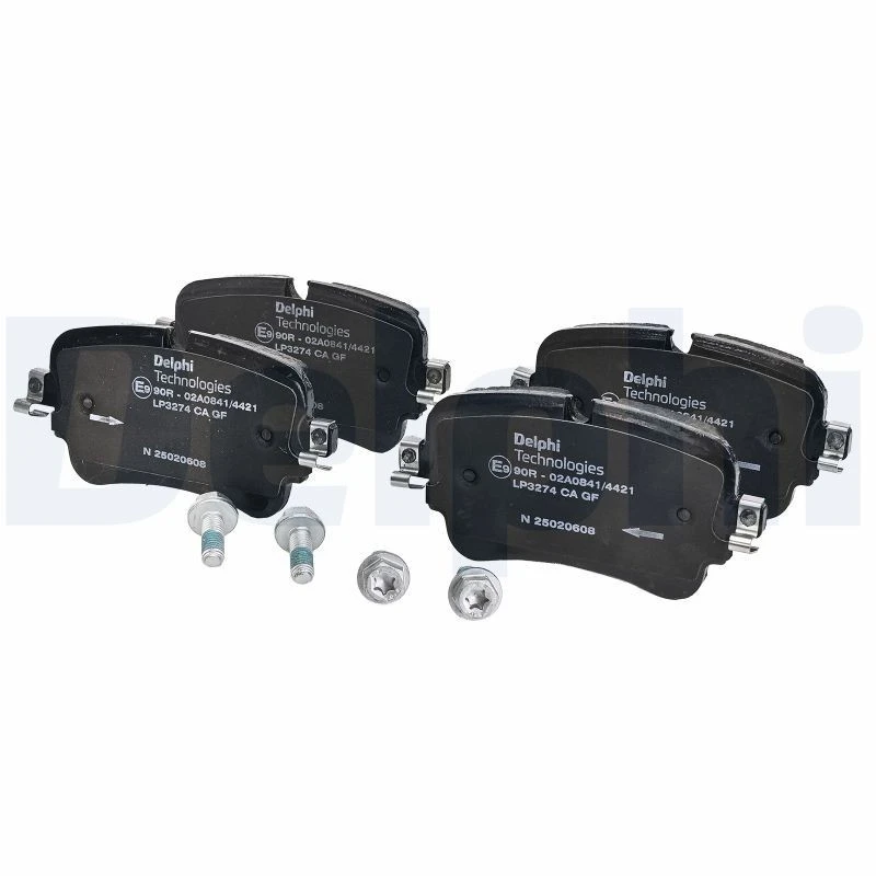Image of DELPHI Brake pad set DELPHI LP3274