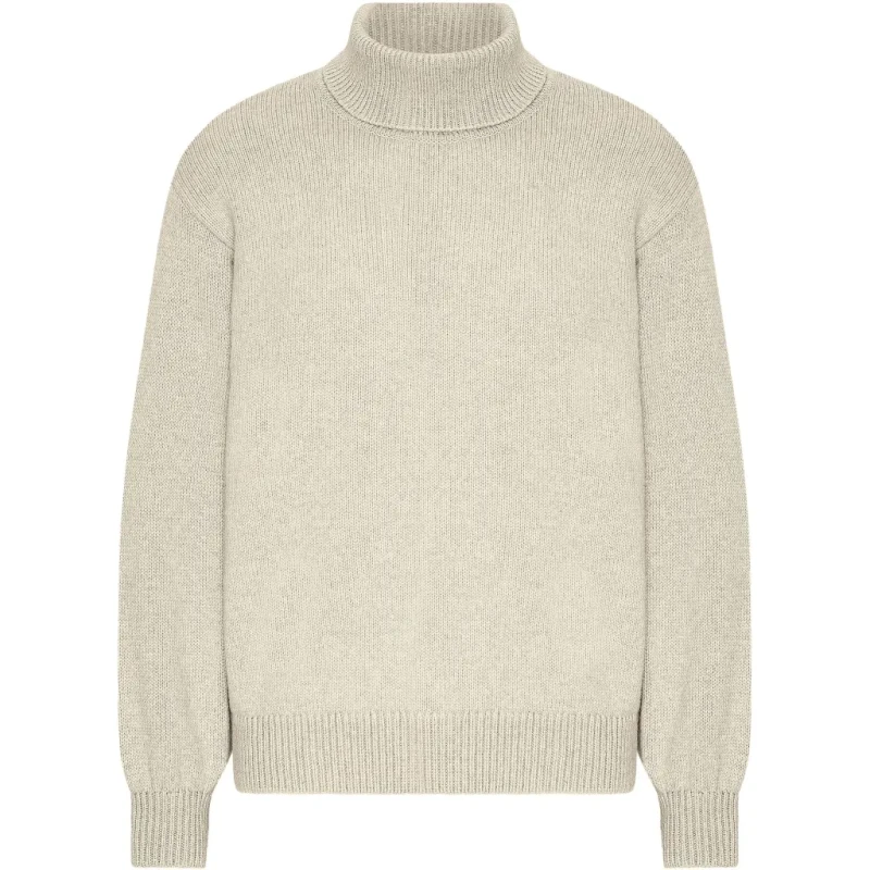 Image of Colorful Standard Turtleneck sweater Colorful Standard Ivory White Blanc Unisex S