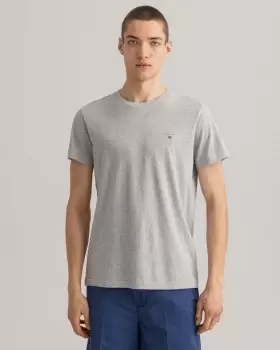 image of GANT Men Original T-Shirt (XXXL) Grey