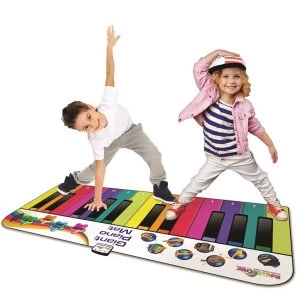 image of Rainbow Colours Giant Piano Mat