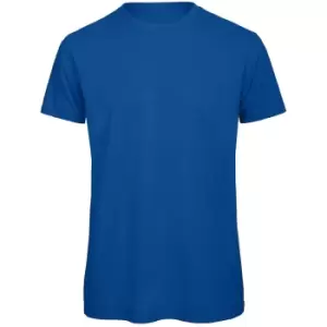 Image of B&C Mens Favourite Organic Cotton Crew T-Shirt (3XL) (Royal)