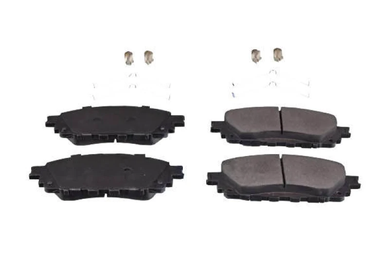 Image of Blue PRINT ADT342228 Brake pad set Front Axle, with acoustic wear warning, with fastening material Brake Pad Set,disc brake (402)