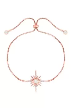 Image of Rose Gold Plated Star Toggle Bracelet