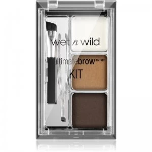 image of Wet n Wild Ultimate Brow Perfect Eyebrows Kit Shade Ash Brown 2,5 g