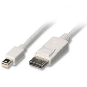 Image of Lindy DisplayPort 1m Mini DisplayPort White