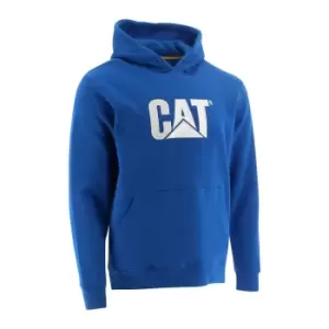 Image of Caterpillar Trademark CW10646 Hooded Sweatshirt / Mens Sweatshirts (XXL) (Blue)