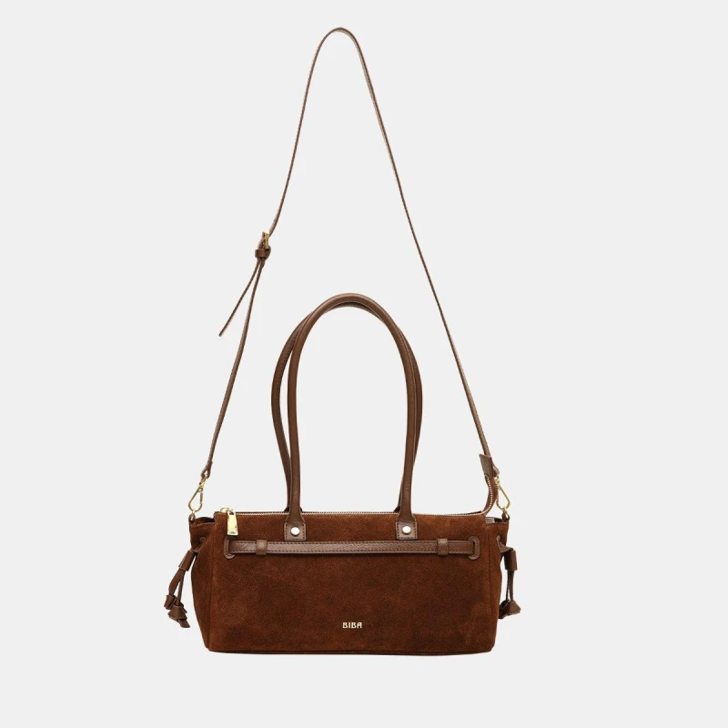 Image of Biba Womens Baguette Shoulder Bag Chocolate female One Size