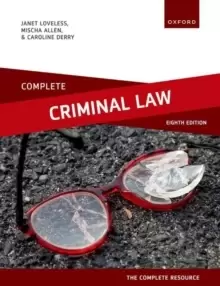 Image of Complete Criminal Law : Text, Cases, and Materials