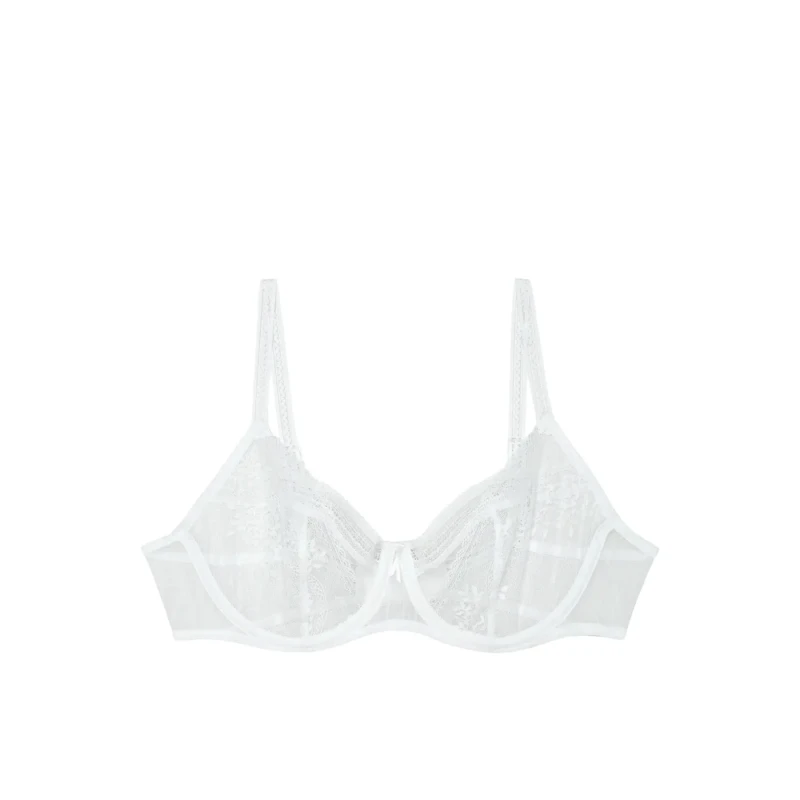Image of Passionata Underwired bra without padding For Her Passionata Maddie Blanc Female 85B