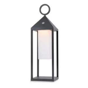 Image of Aruba LED Table / Floor Lantern Graphite IP54