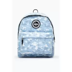 image of Hype Camo Grid Tonal Backpack (One Size) (Pale Blue/White) - Pale Blue/White