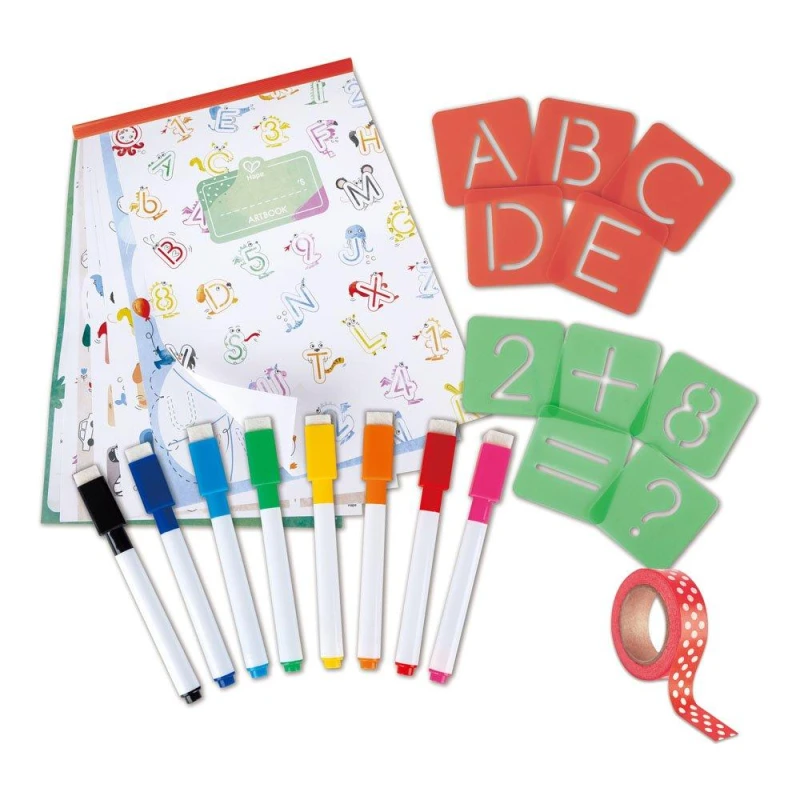 Image of Hape Letters & Numbers Tracing Multi unisex One Size