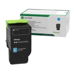 Lexmark 78C20C0 Cyan Laser Toner Ink Cartridge