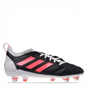 Image of adidas Malice Elite Soft Mens Rugby Boots Soft Ground - Black/Pink