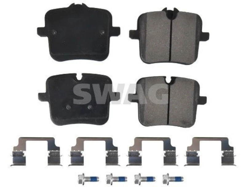 Image of Brake pad set SWAG 33 10 7642