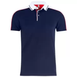 image of Clique Mens Pittsford Polo Shirt (L) (Dark Navy)