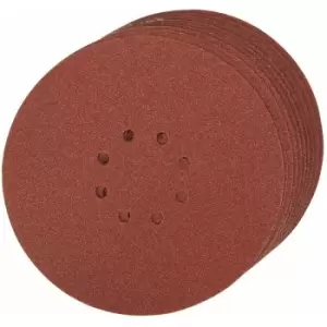 Image of Silverline - Hook & Loop Discs Punched 225mm 10pk - 225mm 60 Grit