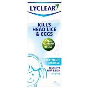 Image of Lyclear Sensitive Head Lice Treatment 150ml